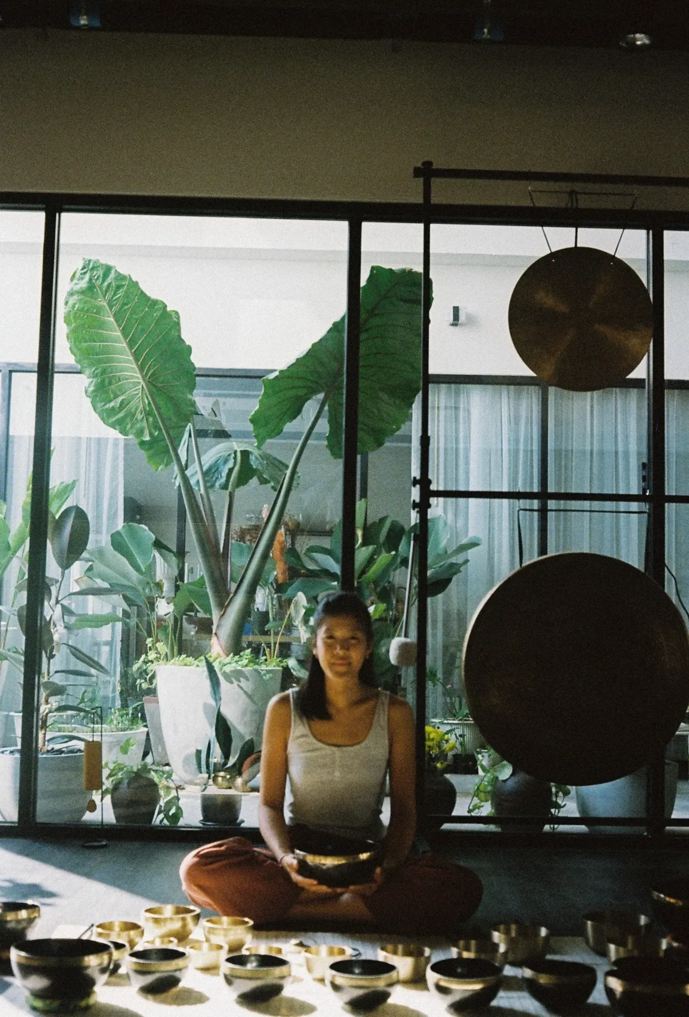Ice, founder of Ice Sound Healing and Attuned Studio in Bangkok.